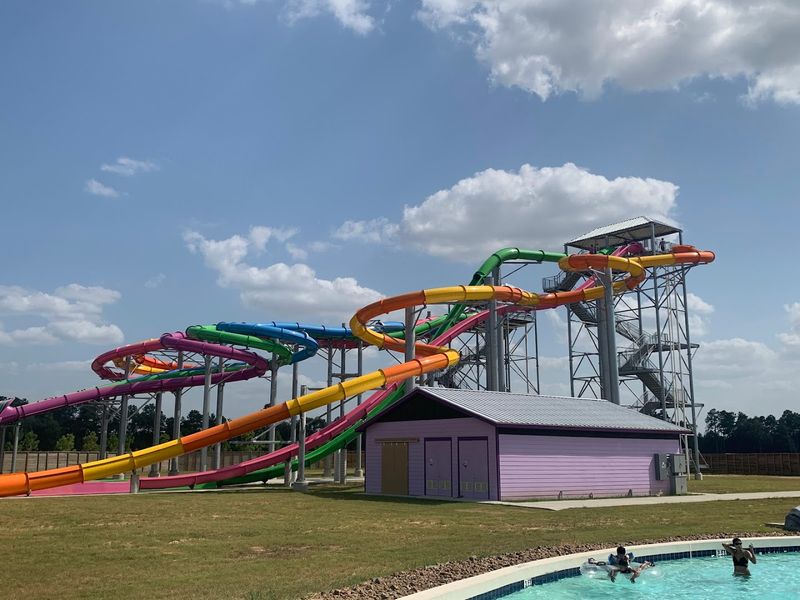 Colorful Water Slides That Pack a Punch