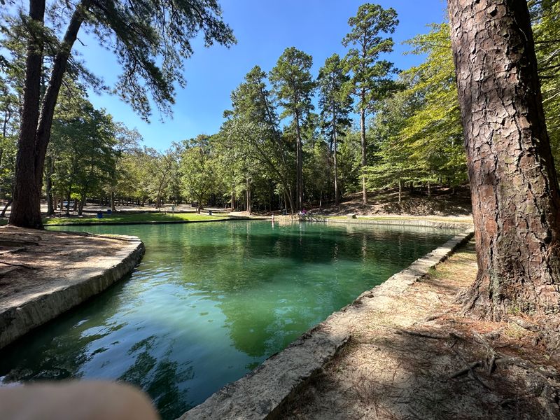 Crystal Clear Spring and White Sand Bottom