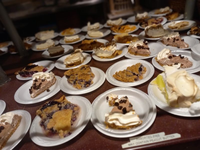 Desserts are one of the biggest draws