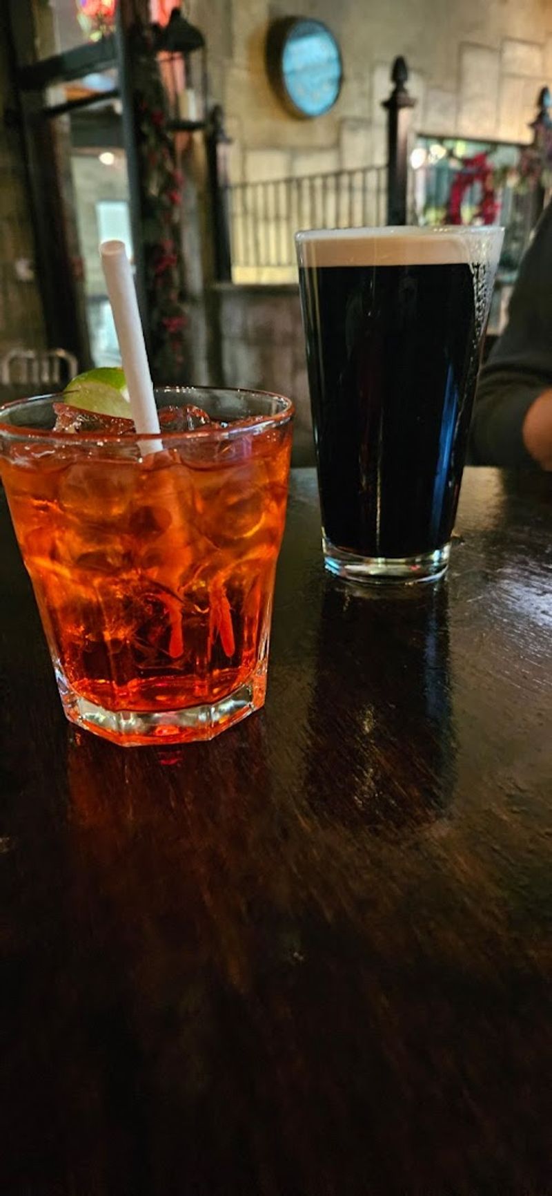 Drinks, Guinness, and pints that match the pub’s reputation