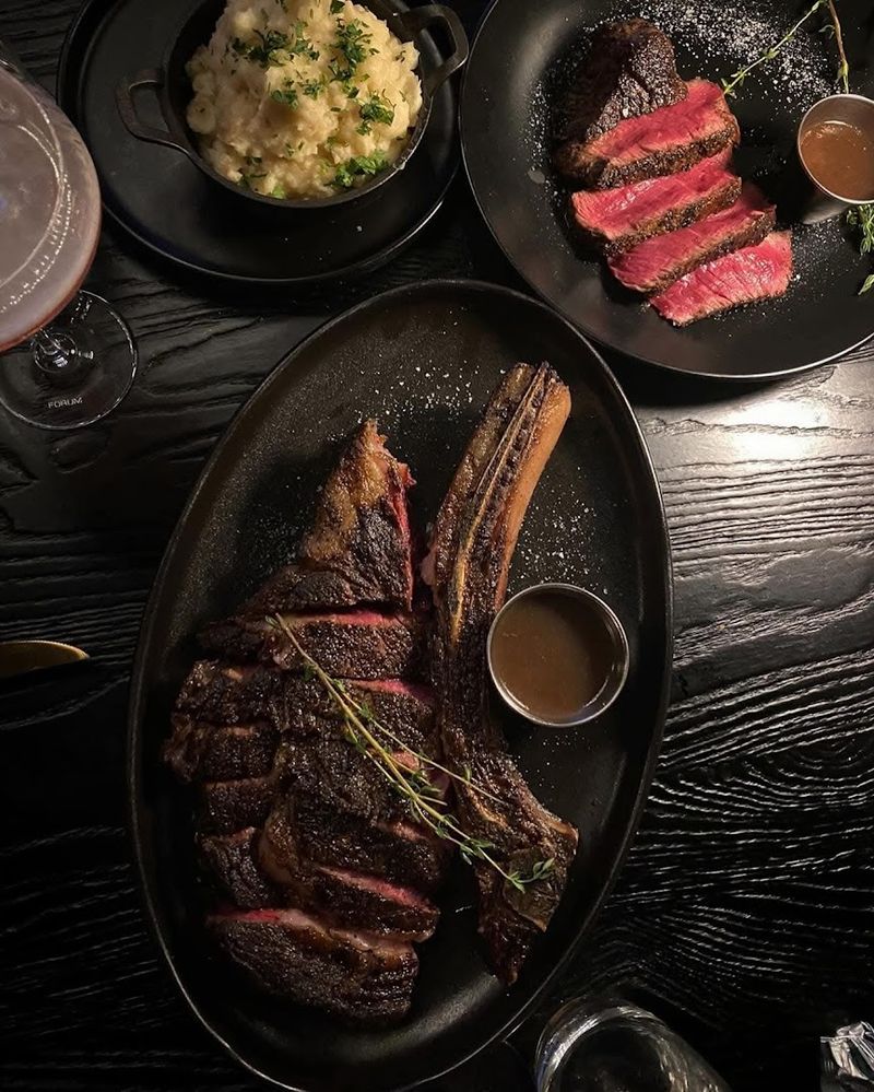 Dry-Aged Steaks Are The Main Attraction