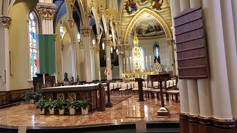 The Altar, the Organ, and the Room’s Built-In Drama