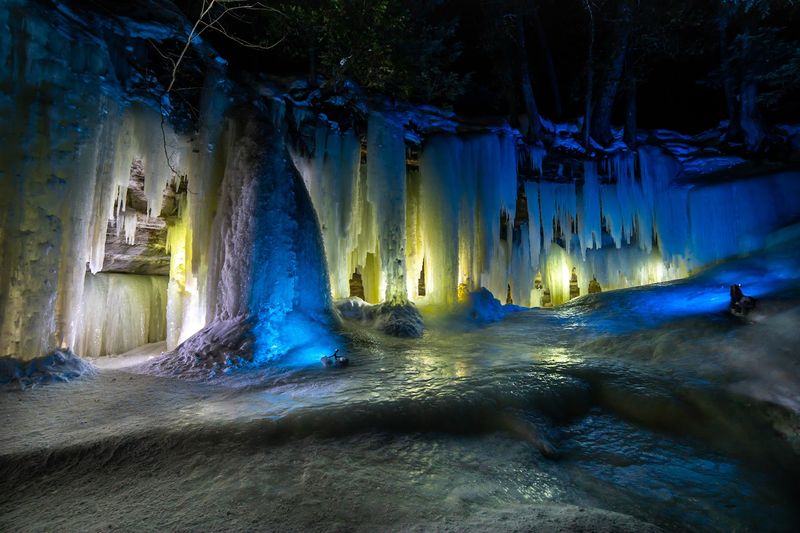 Eben Ice Caves — near Eben Junction Eben Ice Caves — near Eben Junction