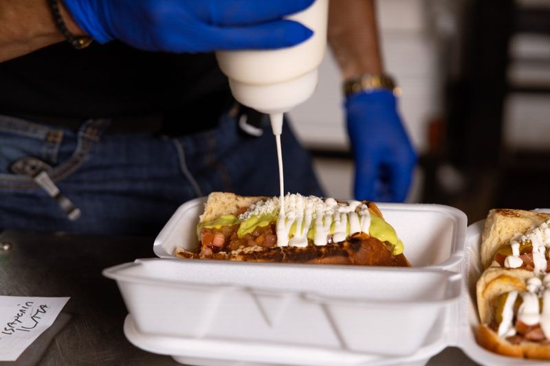 El Caprichoso Sonoran Hotdogs, First Location