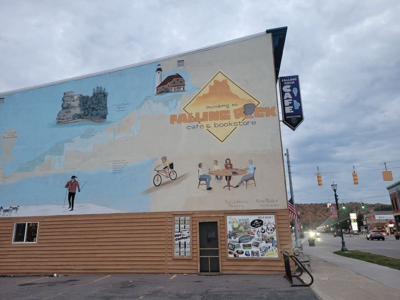 Falling Rock Cafe and Bookstore — Munising Falling Rock Cafe and Bookstore — Munising
