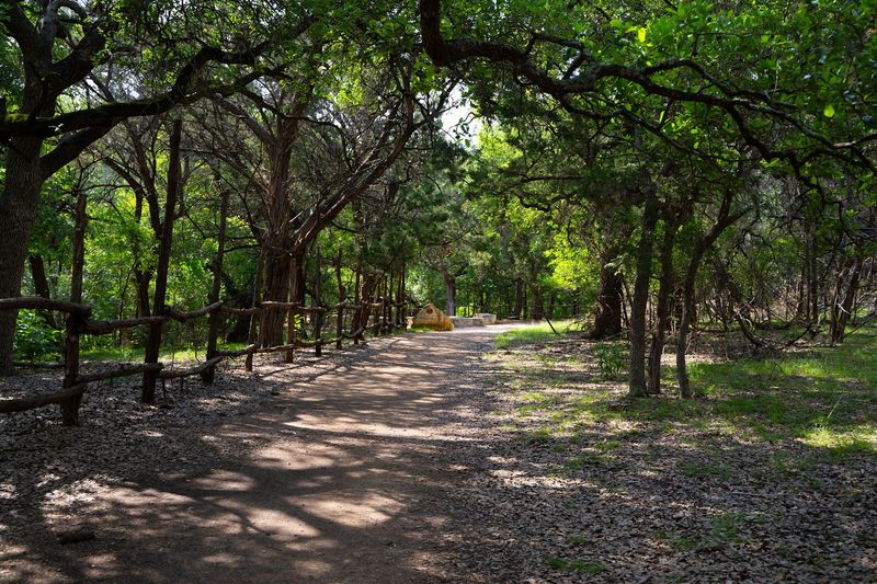 Five Miles of Easy Hiking Trails Through Hill Country Terrain