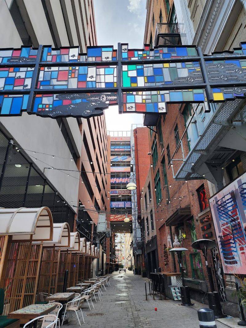 Food and Drink Options Right Inside the Alley