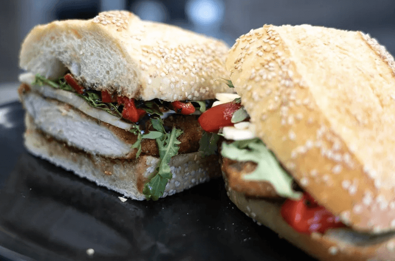 Fresh Baked Semolina Rolls Give These Sandwiches Their Backbone