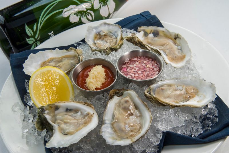 Fresh oysters and standout starters