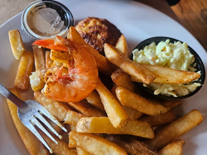 Fresh seafood gives the whole menu credibility