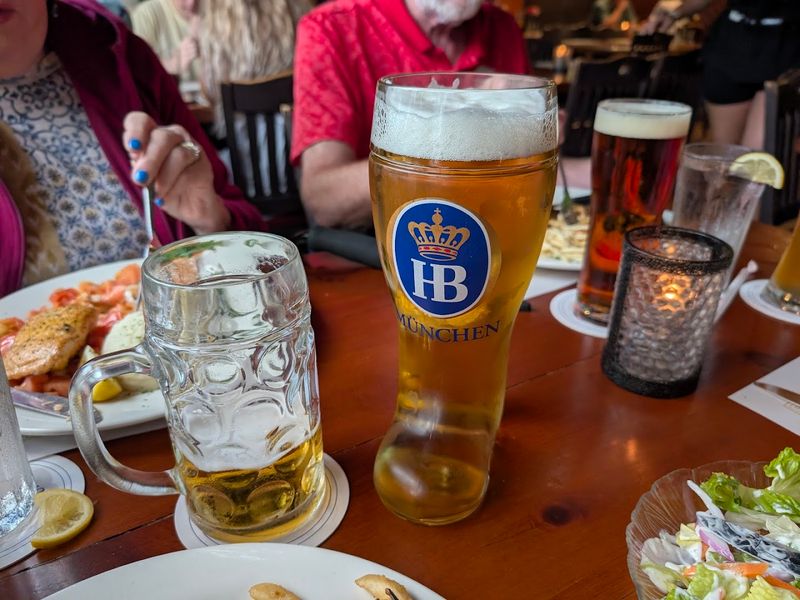 German beer, specialty drinks, and a meal built for lingering German beer, specialty drinks, and a meal built for lingering
