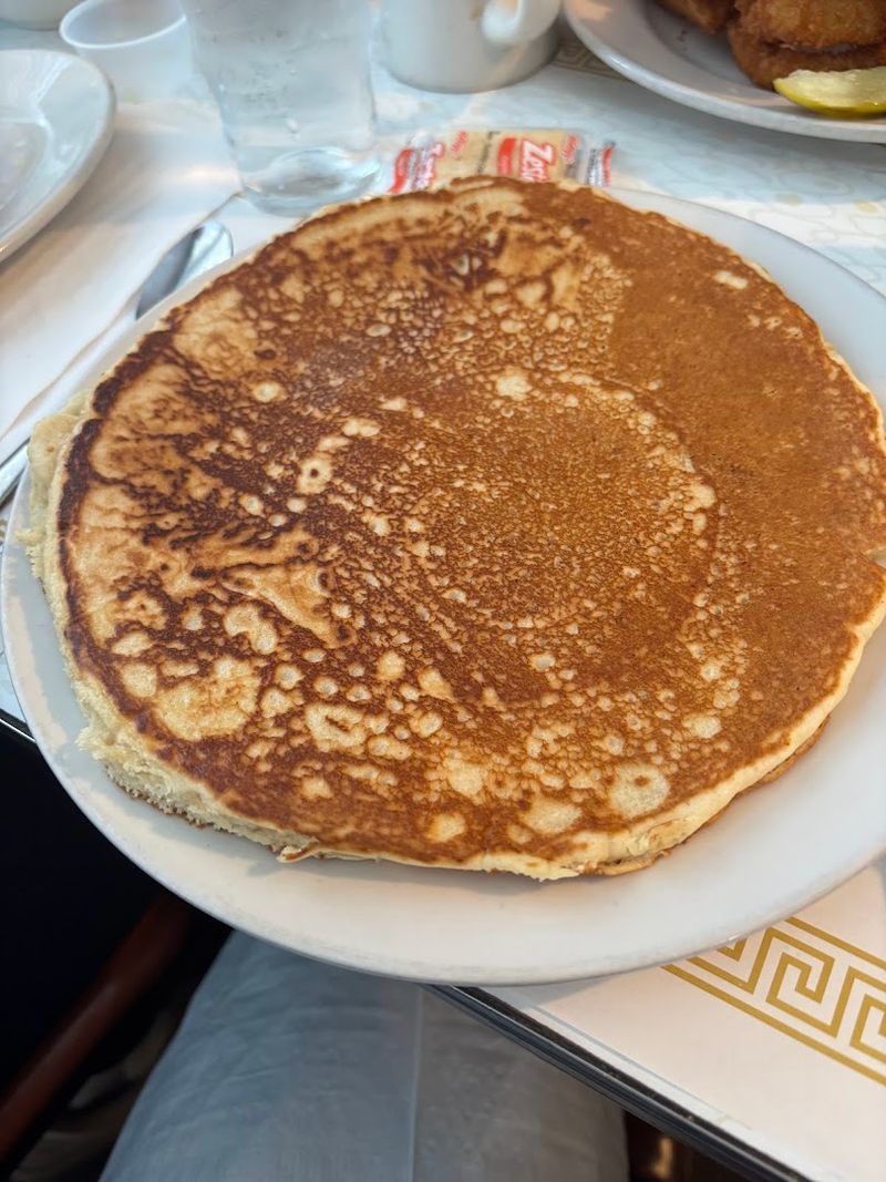 Giant Pancake and Syrup