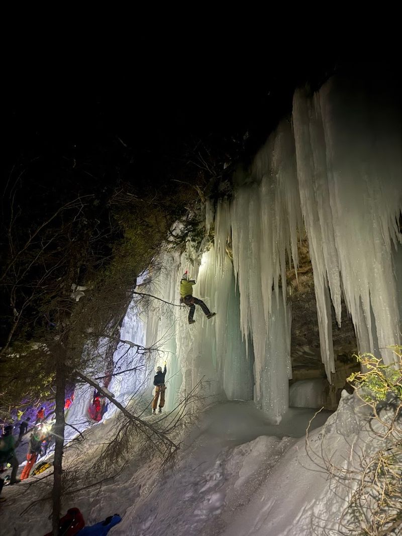 Grand Island Ice Curtains — Munising Grand Island Ice Curtains — Munising