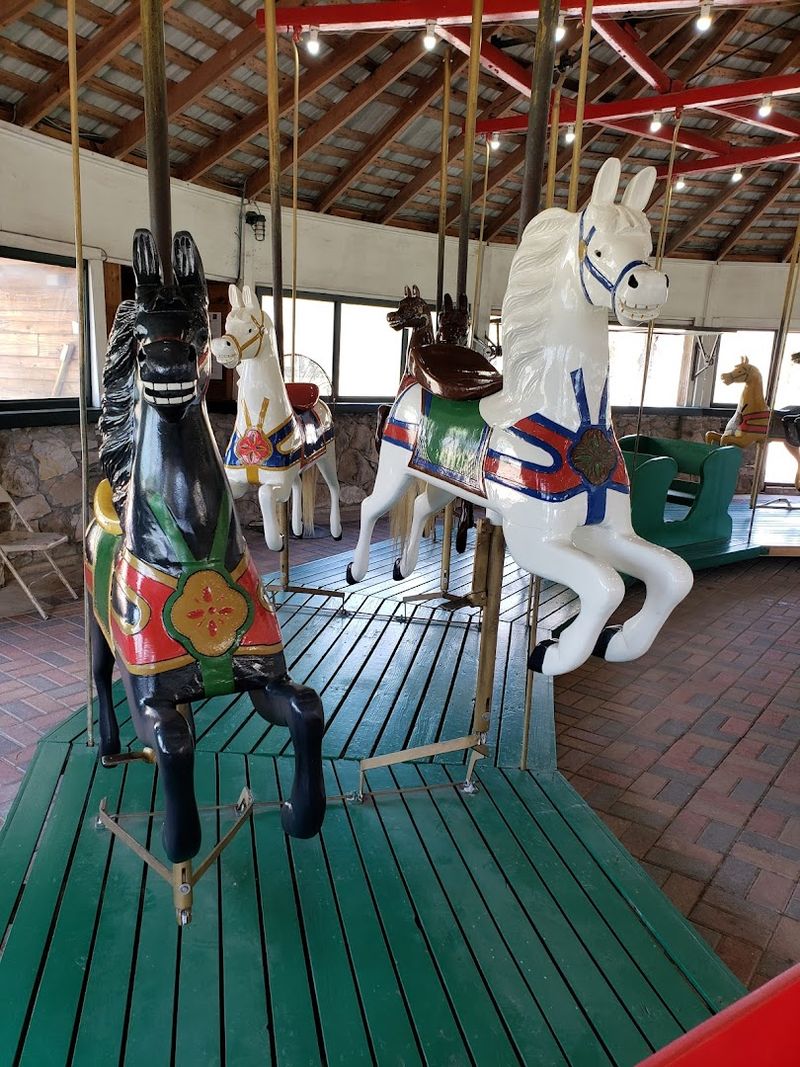 Hand-Carved Country Fair Horses That Fly Hand-Carved Country Fair Horses That Fly
