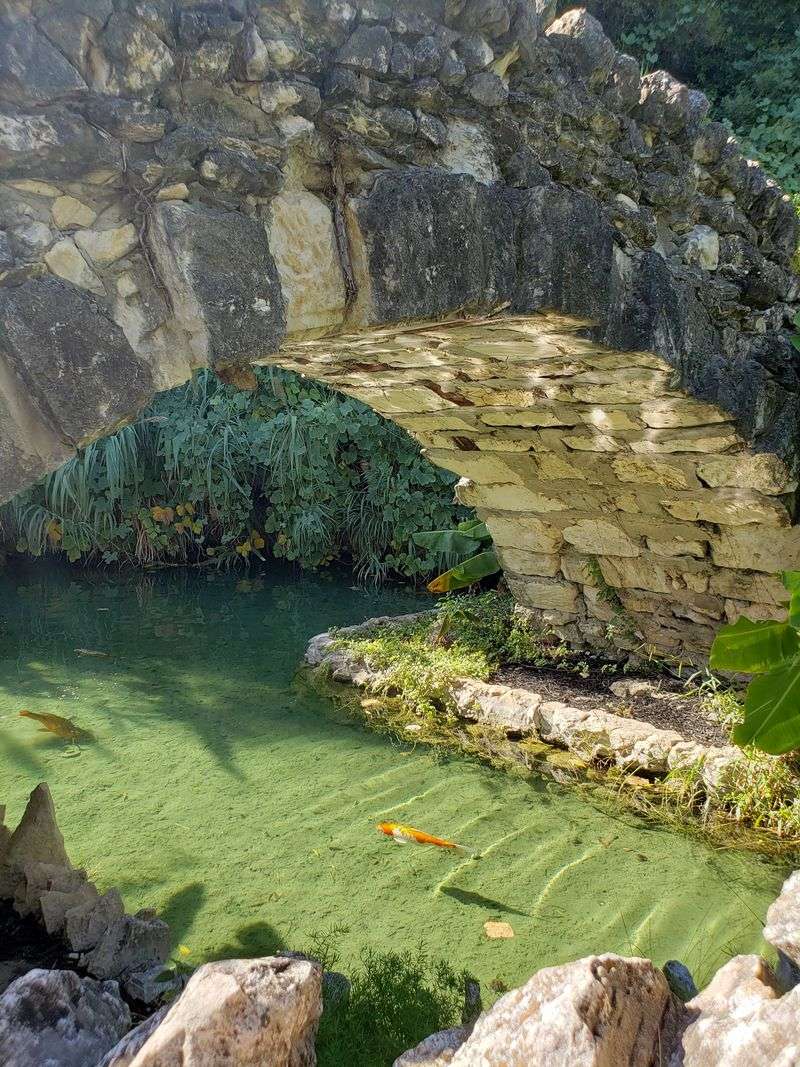 Historic Pavilions, Bridges, And Stonework