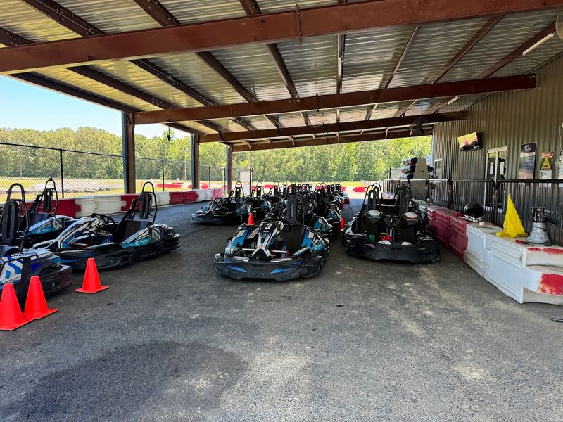 More than one lane of fun: cadet karts, groups, and repeat laps More than one lane of fun: cadet karts, groups, and repeat laps