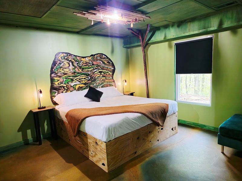 Immersive art makes the stay feel personal