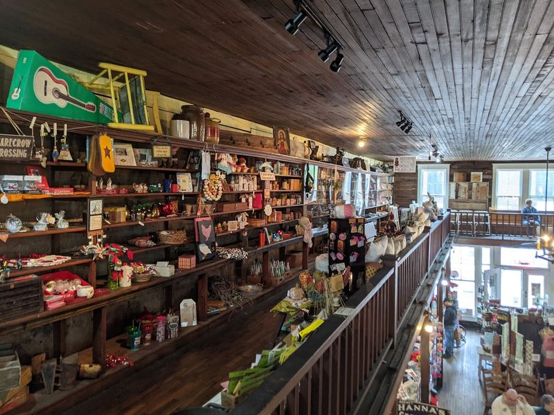 Inside, Shelves Are Filled With Nostalgia And Southern Character