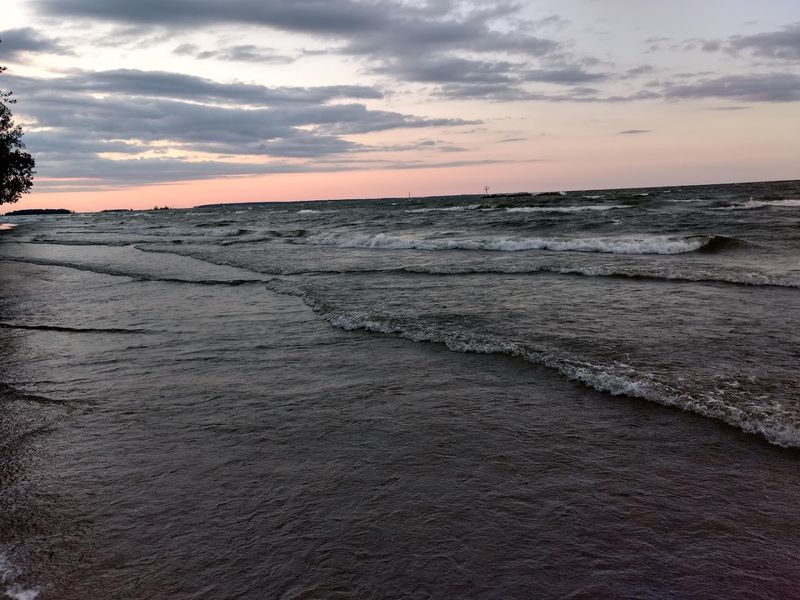 Lake Erie mornings are the real highlight