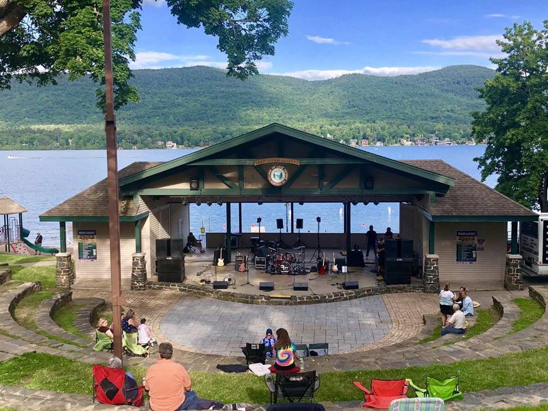 Lake George Village And Shepard Park