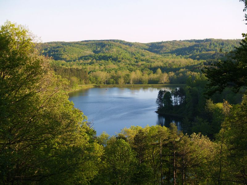 Lake Hope State Park Beach, McArthur