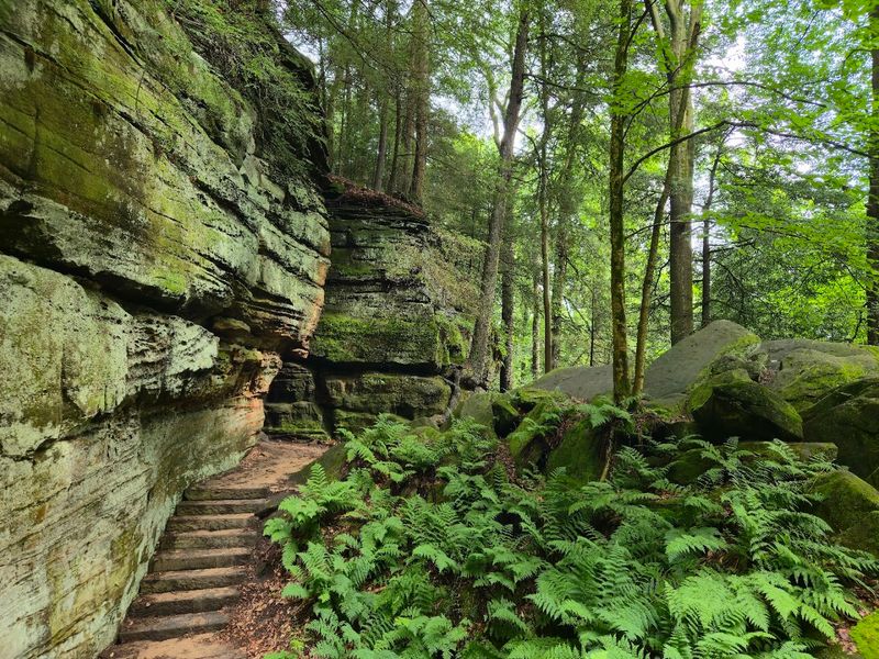 Ledges Trail at Cuyahoga Valley National Park, Peninsula