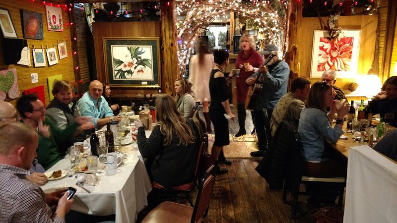 Live music, local art, and gift-shop charm make it linger Live music, local art, and gift-shop charm make it linger