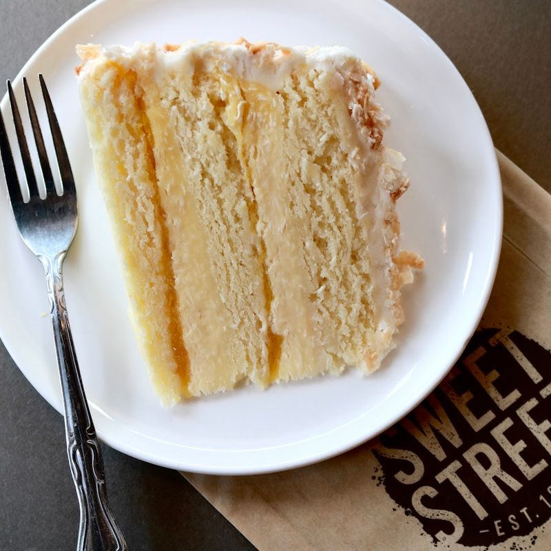 Local favorites range from lemon squares to peanut butter cheesecake