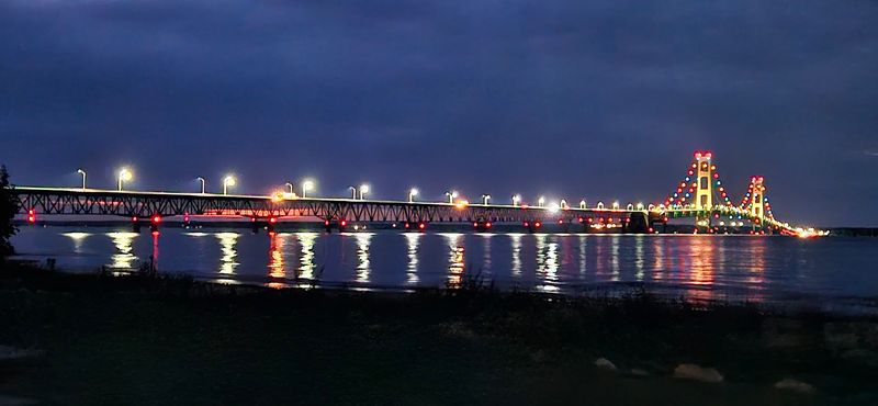 Mackinaw City July Fourth Fireworks — Mackinaw City