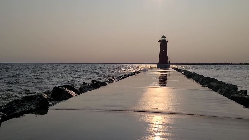 Manistique East Breakwater Lighthouse — Manistique Manistique East Breakwater Lighthouse — Manistique