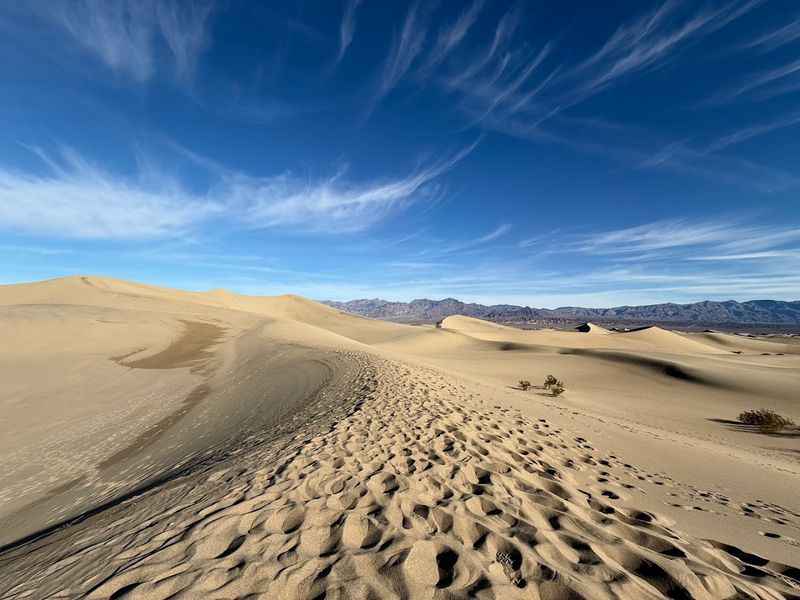 Mesquite Flat Sand Dunes As The Sahara Of Death Valley Mesquite Flat Sand Dunes As The Sahara Of Death Valley