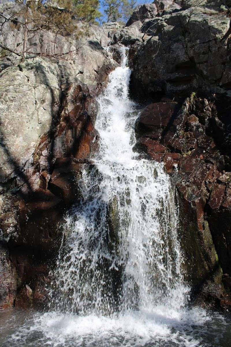 Mina Sauk Falls At Taum Sauk Mountain State Park Mina Sauk Falls At Taum Sauk Mountain State Park