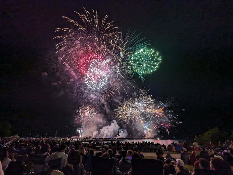 Munising 4th of July Fireworks — Munising