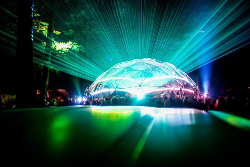 Music festivals give the park its famous energy