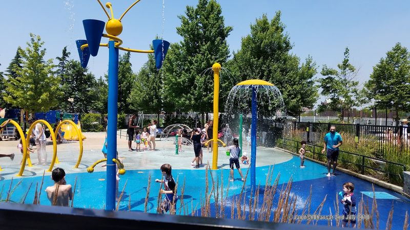 Newport Green Splash Pad — Jersey City