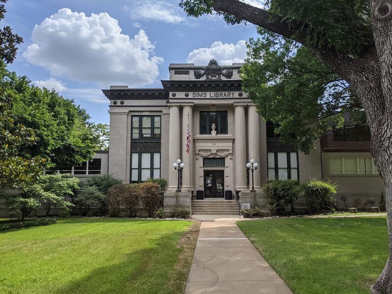 Nicholas P. Sims Library: Knowledge Housed in Grandeur Nicholas P. Sims Library: Knowledge Housed in Grandeur