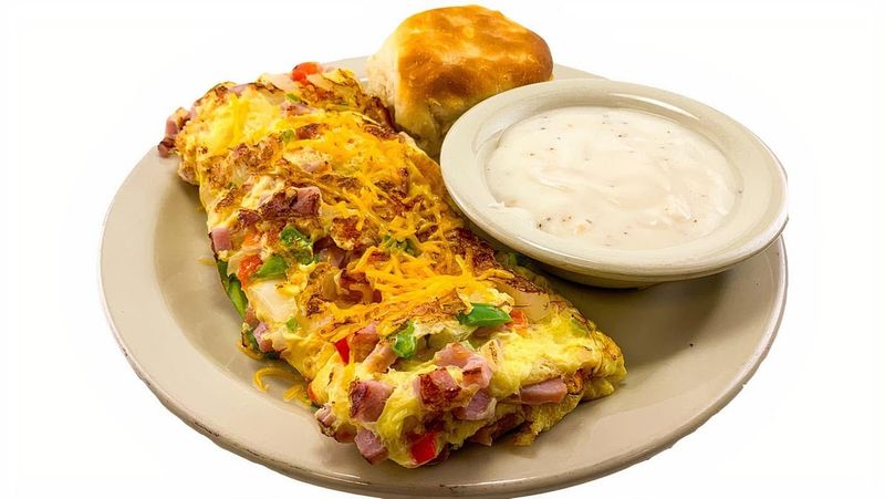 Omelets Stuffed With Everything Including The Kitchen Sink Omelets Stuffed With Everything Including The Kitchen Sink