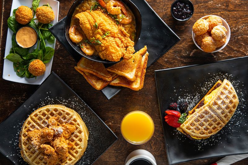 Omelets, waffles, and plates beyond the obvious Omelets, waffles, and plates beyond the obvious