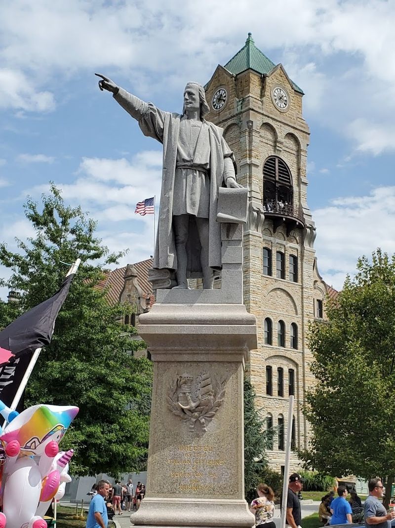 Pennsylvania World Cup Fan Zone At Lackawanna County Courthouse Square, Scranton Pennsylvania World Cup Fan Zone At Lackawanna County Courthouse Square, Scranton