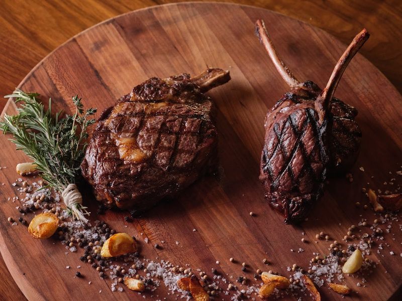 Prime Steaks Cooked With Precision