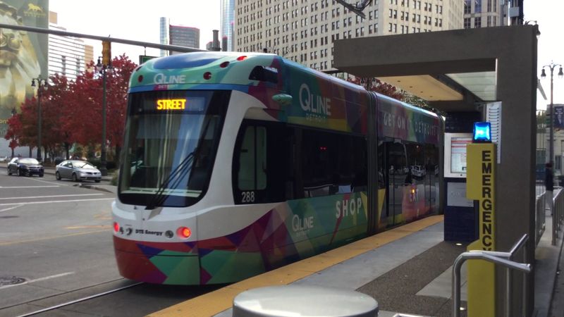 QLINE Detroit Streetcar QLINE Detroit Streetcar