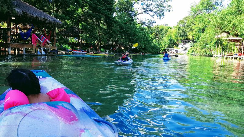 River Swimming With Real Depth and Flow