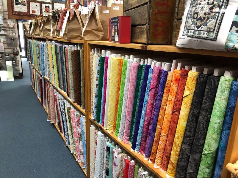 Rows Of Colorful Fabrics Make It Easy To Find Inspiration