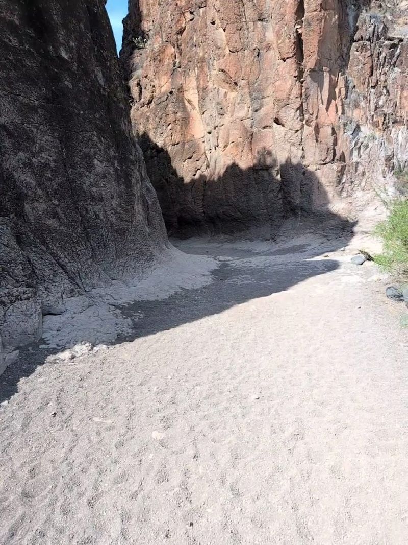 Sandy Creek Bed Approach That Starts Your Journey