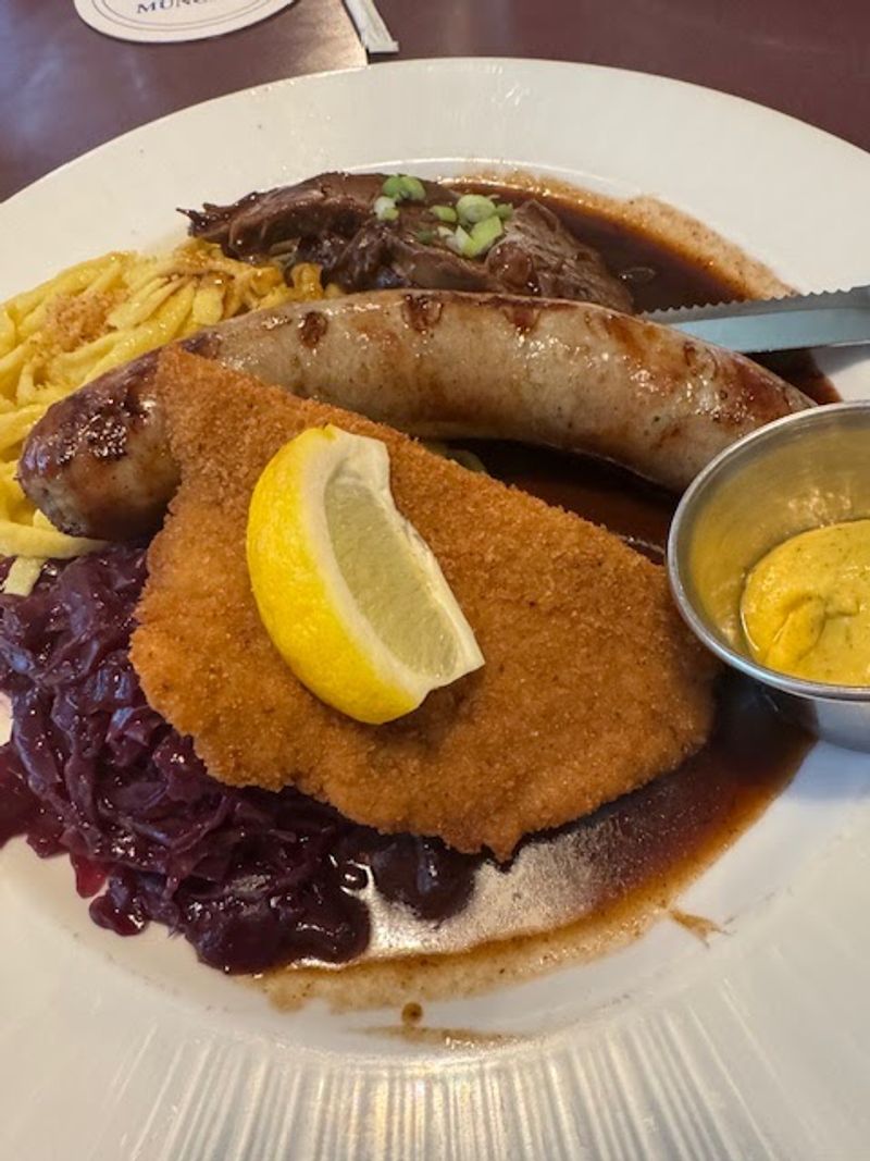 Schnitzel, Sauerbraten, and Signature Favorites Schnitzel, Sauerbraten, and Signature Favorites