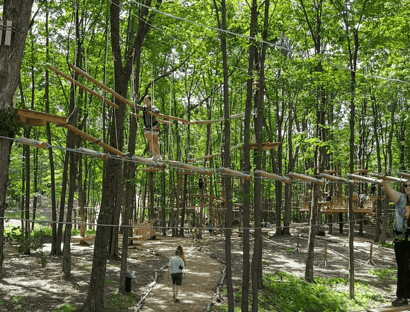 Seasonal outdoor adventures expand the resort beyond the water park Seasonal outdoor adventures expand the resort beyond the water park