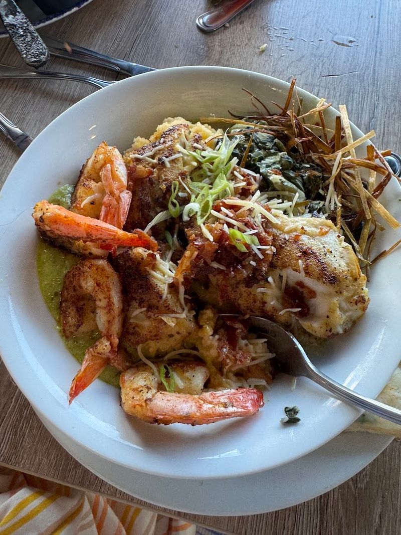 Sizzling Grouper and Texas Gulf Shrimp Sizzling Grouper and Texas Gulf Shrimp