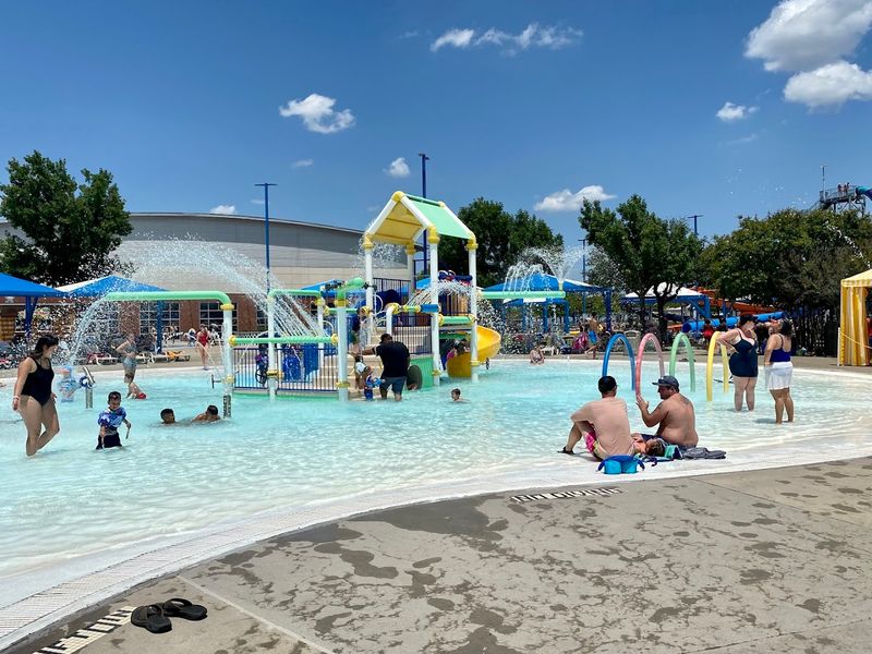 Splash Pad Area Perfect for the Littlest Swimmers