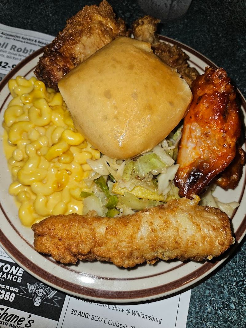 Steak and seafood keep the buffet interesting
