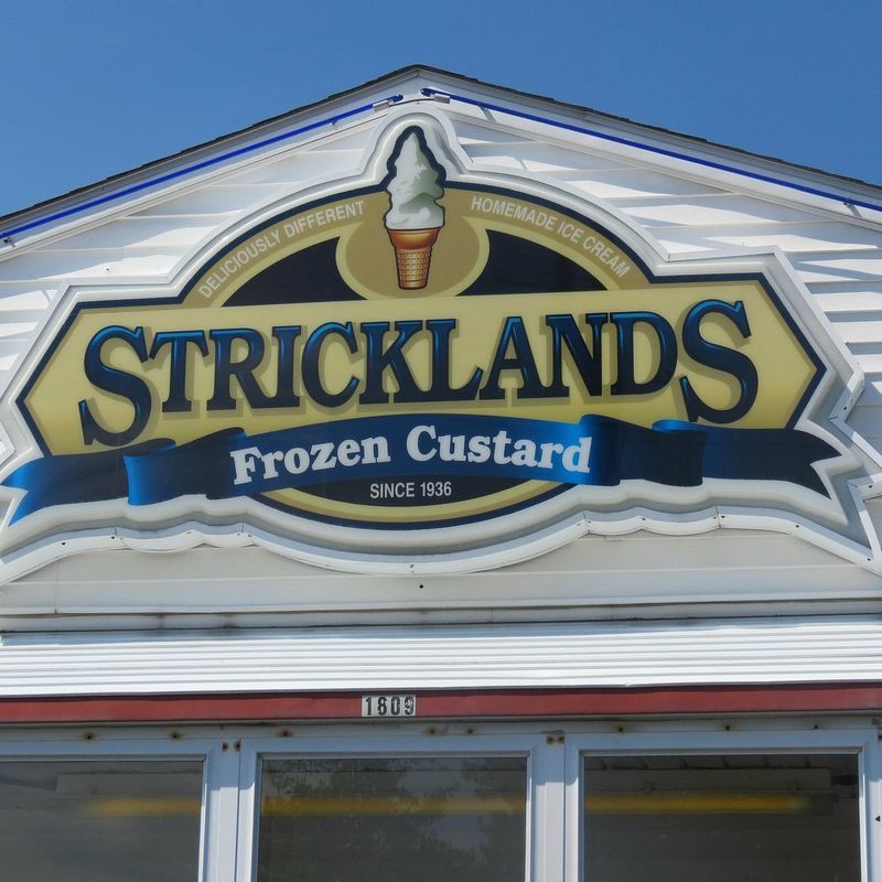 Strickland’s Frozen Custard, Akron